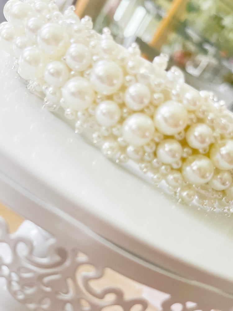 Pearl & Rhinestone Headband