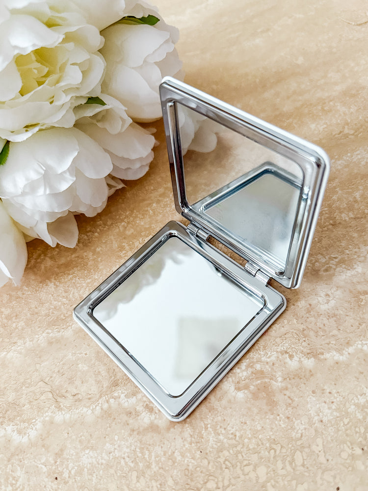 Summer in the French Riveria Pocket Mirror
