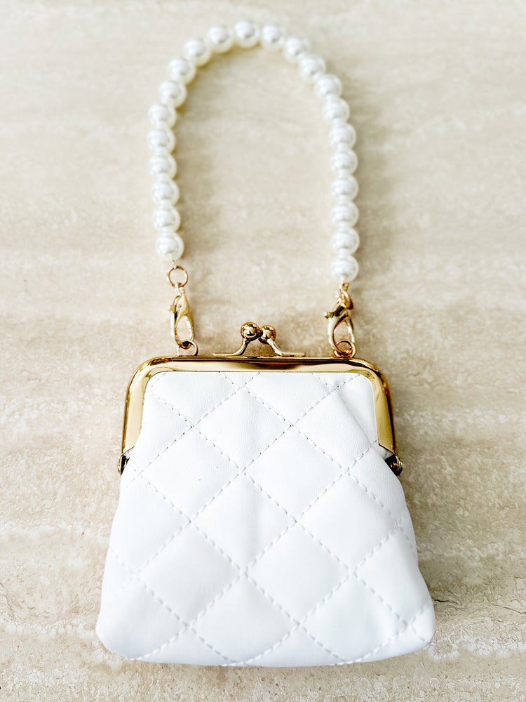 Charming Kiss Lock Wristlet/Crossbody Bag for Children or Ladies