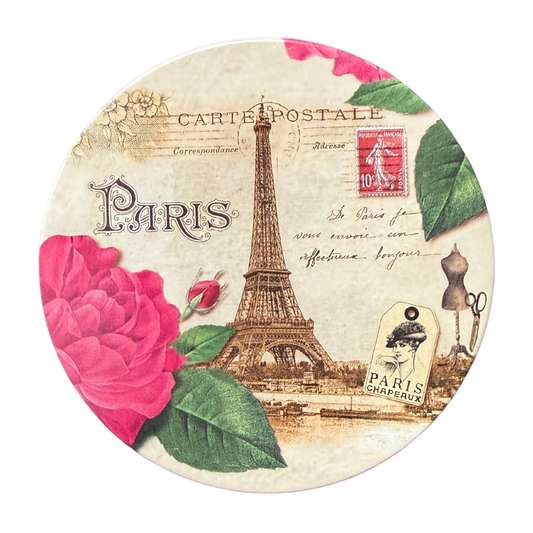 Savon Rose Soap in Collectible Tin – French Rose Soap with Sweet Almond Oil & Organic Shea Butter (3.52 oz)