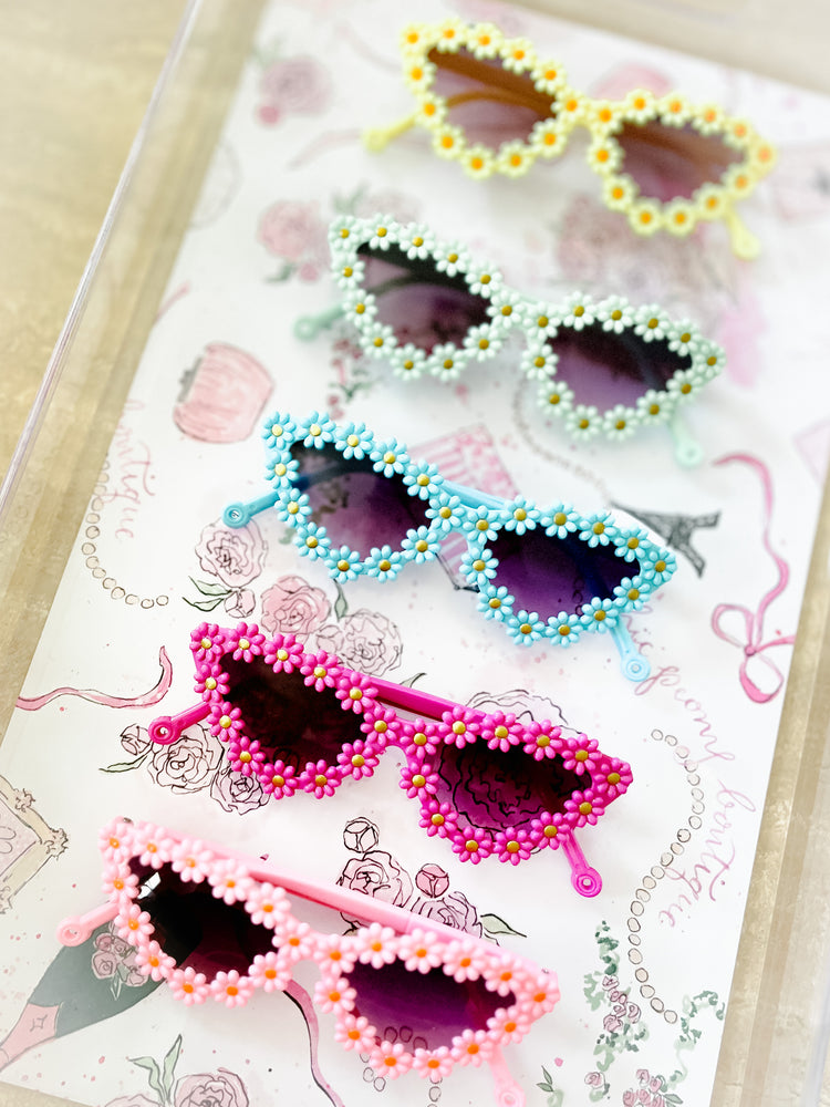 Floral Cat Eye Sunnies for Kids