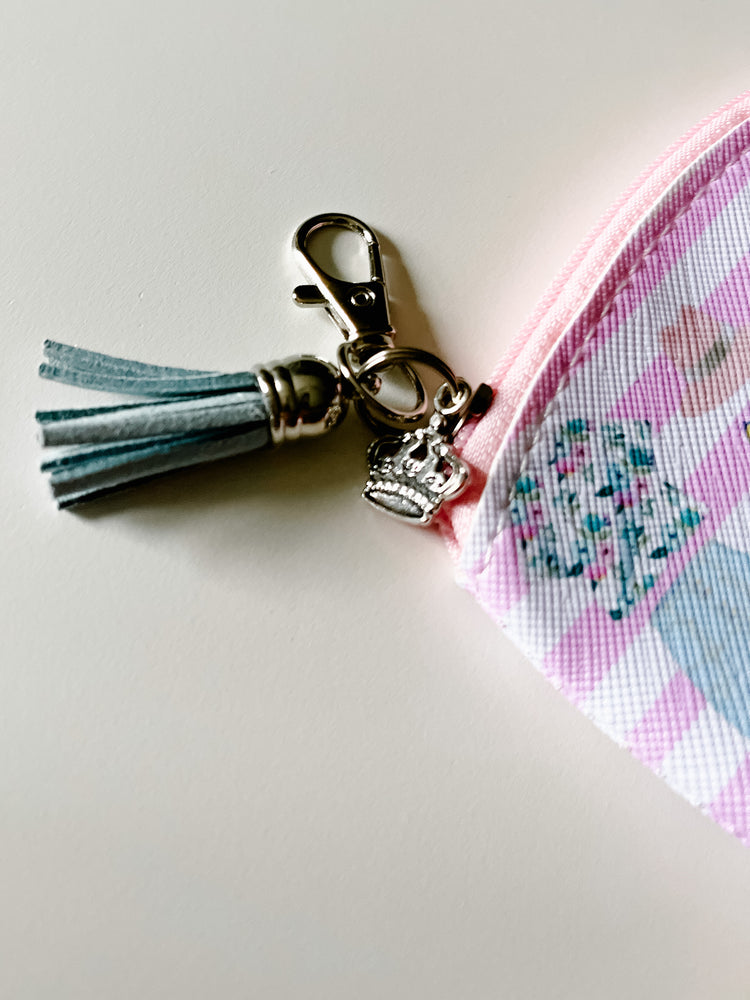 Make it Lovely Zipper Bag with Clip & Tassel