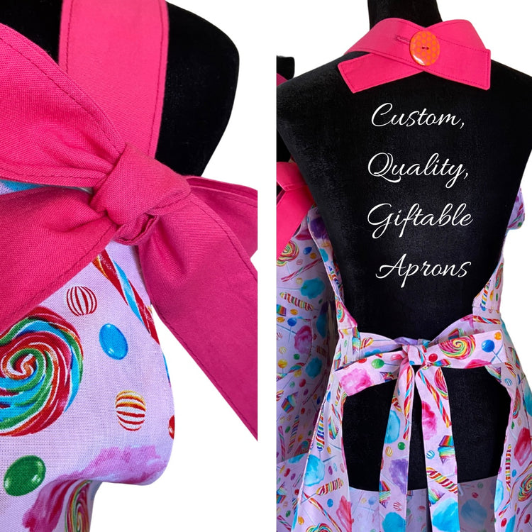 Beautiful handmade candy apron