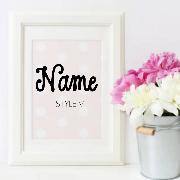 Personalization option