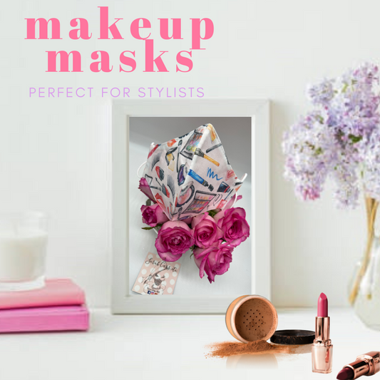 Beautiful handmade makeup mask