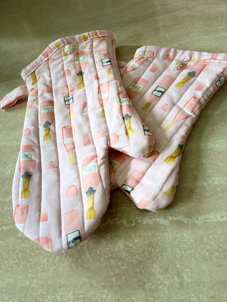 Champagne Dreams Oven/Grill Mitt