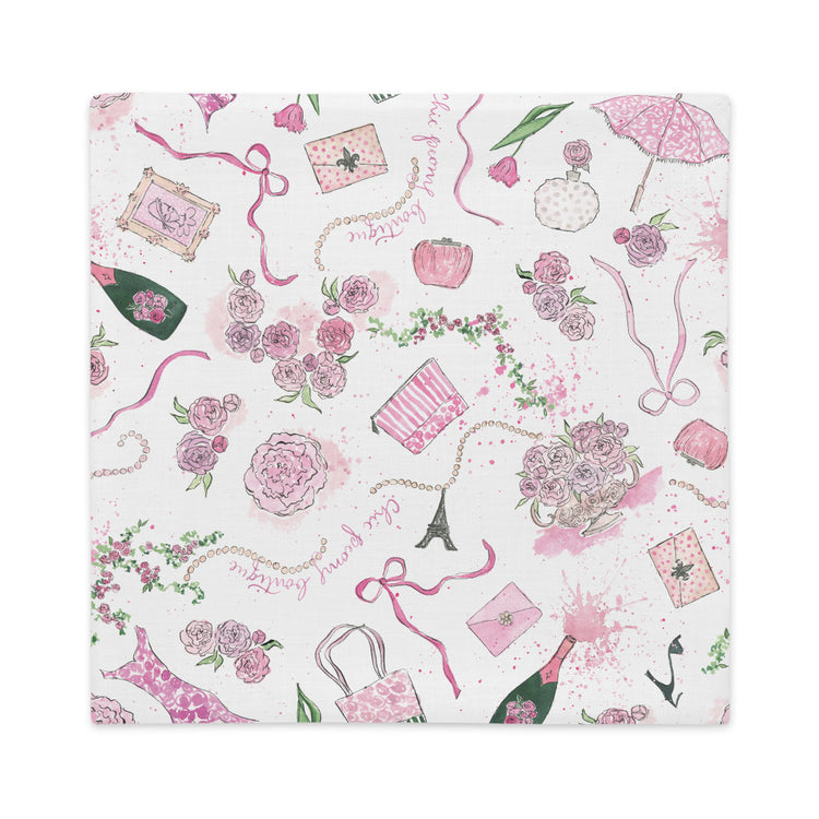 Chic Peony Custom Premium Pillow Case