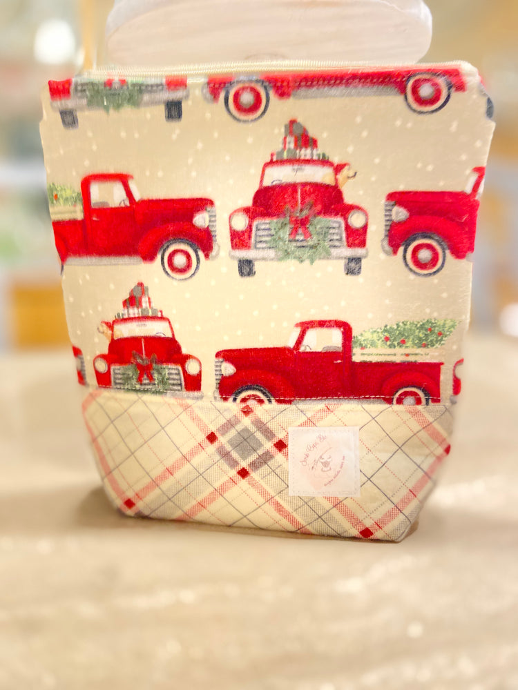 Christmas themed project bag
