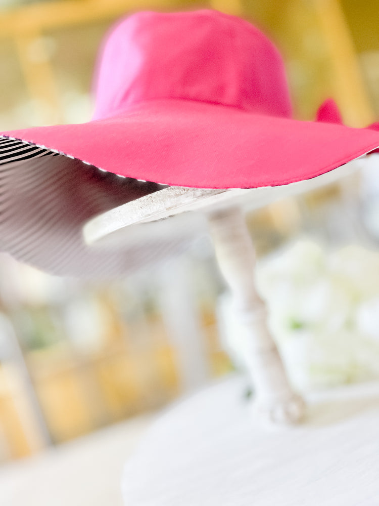 Chic Pink Floppy Sun Hat