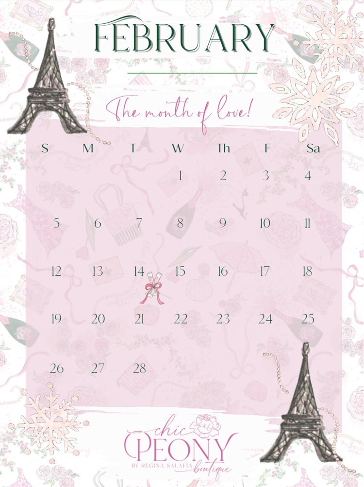2023 Mini Desk Calendar Holiday Digital Download Printable