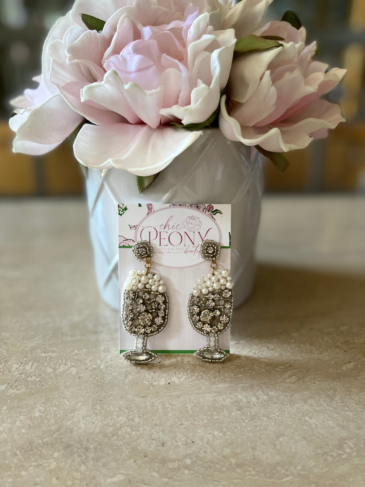 Champagne Toast Earrings