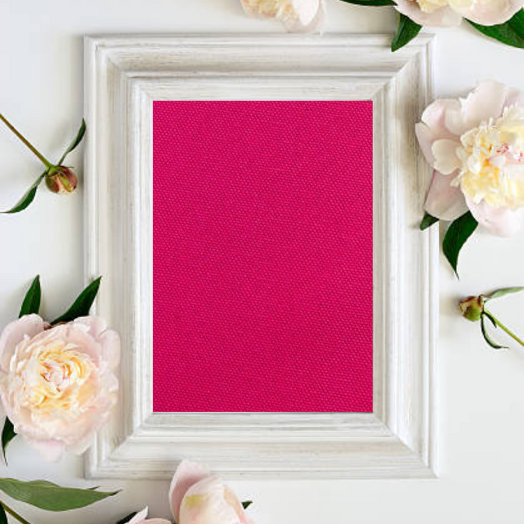 bright pink canvas option