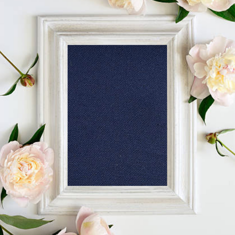 navy canvas option