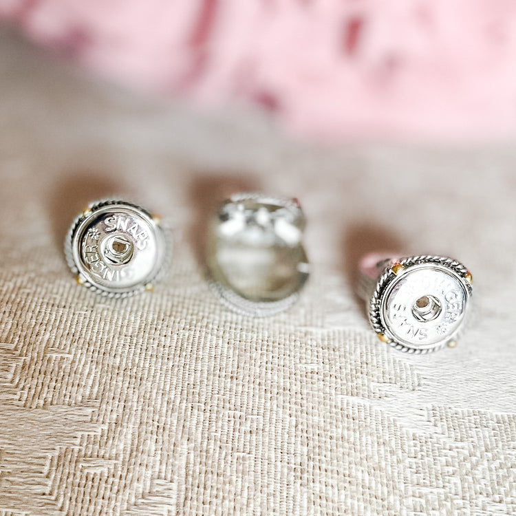 Ginger Snap Mixed Metal Spur Ring