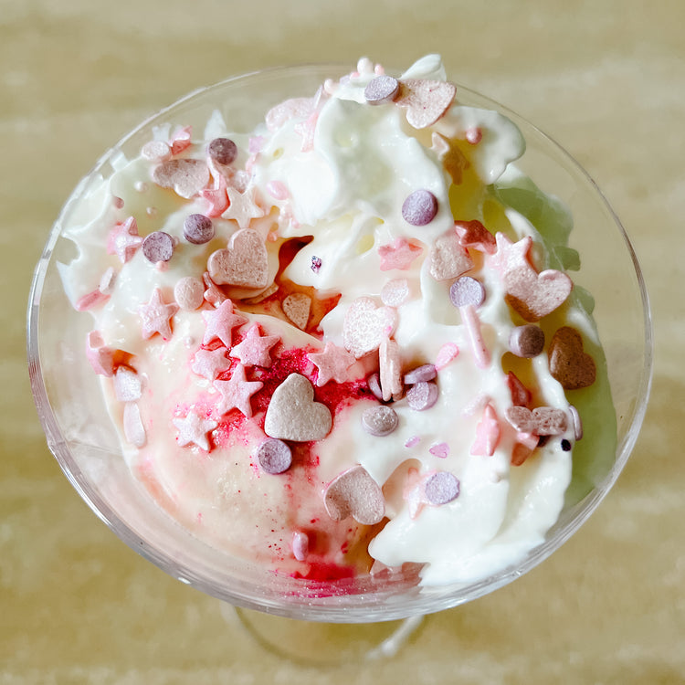 pink cocktail glitter