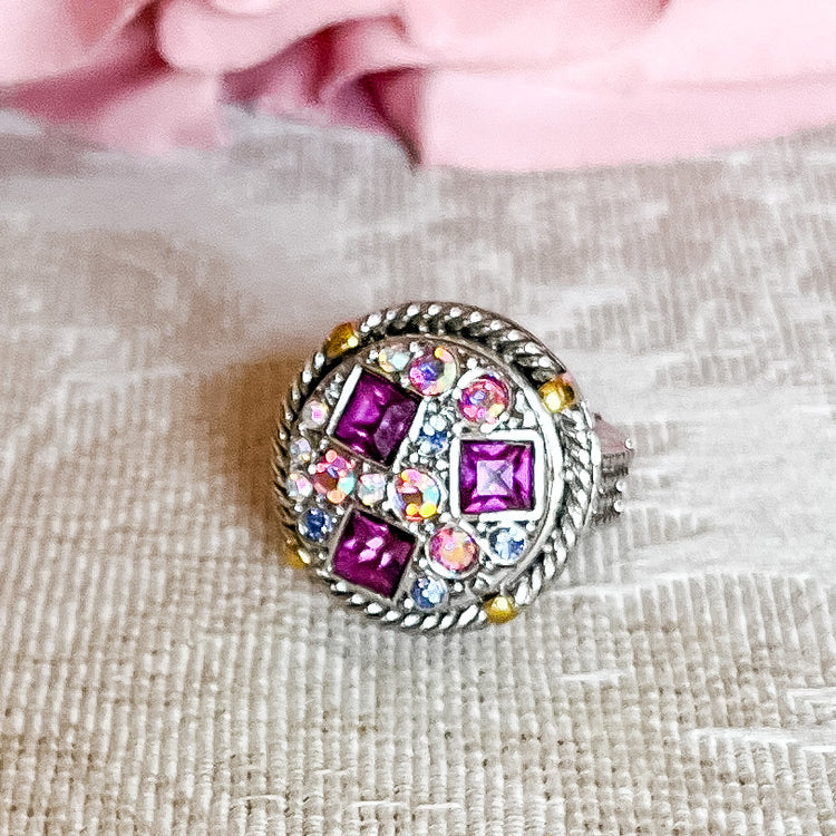 Ginger Snap Mixed Metal Spur Ring