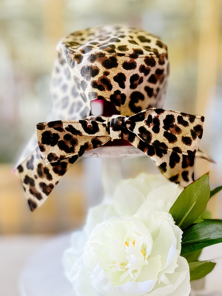Chic Leopard Floppy Sun Hat