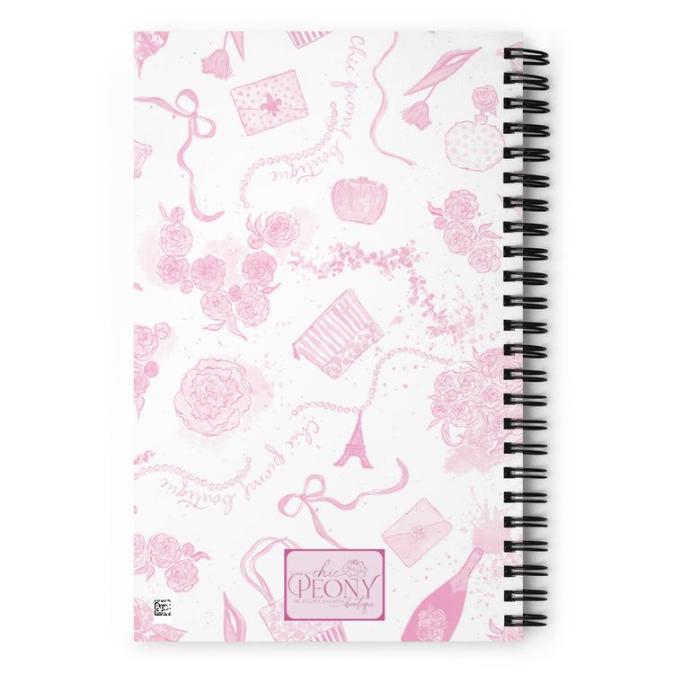 My Paris Getaway Spiral Notebook