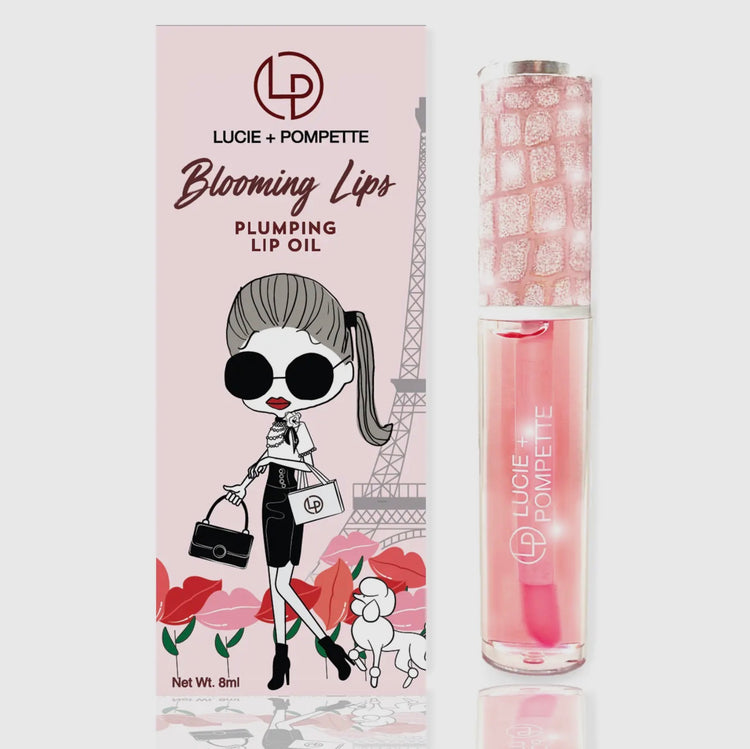 Blooming Lips - Plumping Lip Oil by Lucie + Pompette