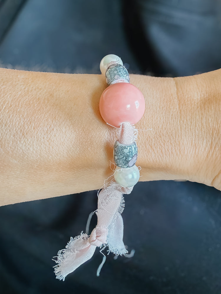 The Rosé Chiffon Bracelet