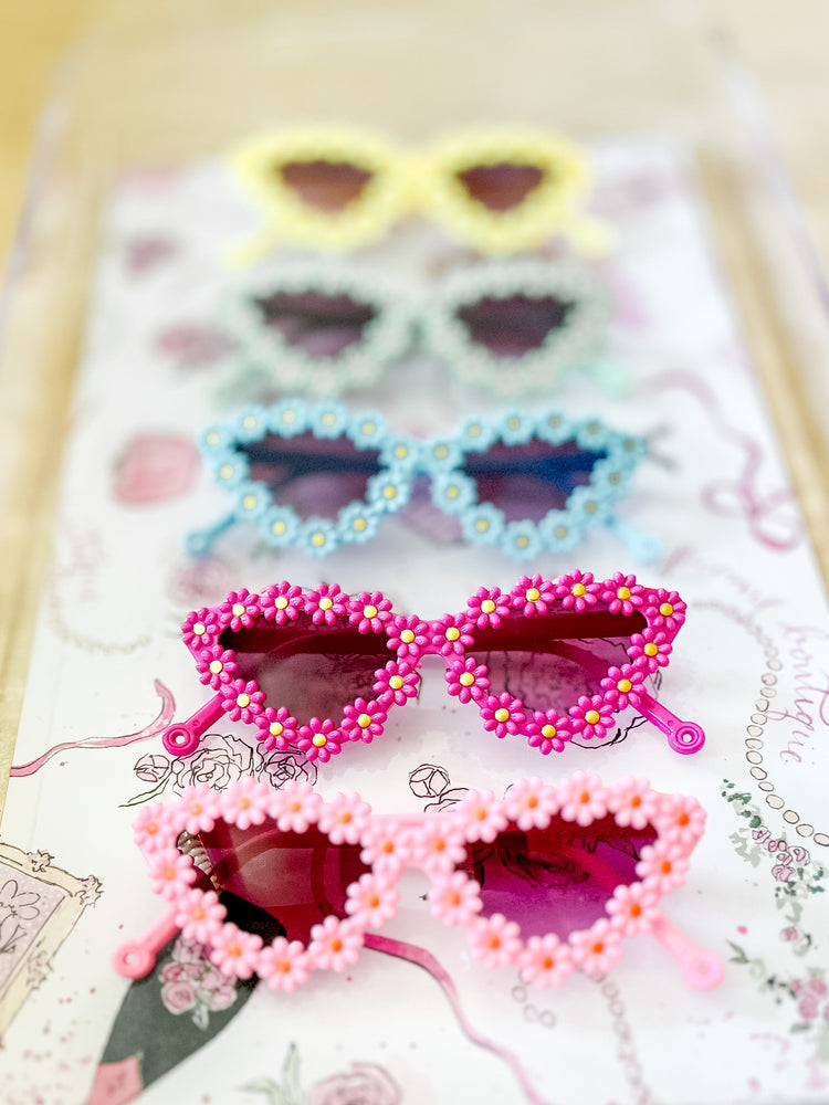 Floral Cat Eye Sunnies for Kids