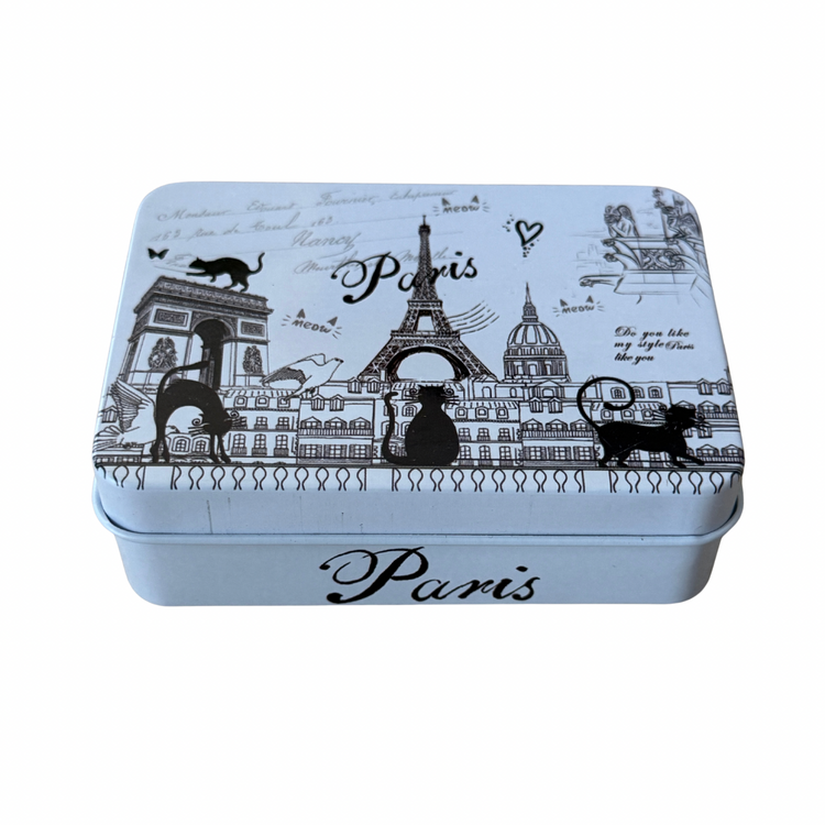 Savon Lavande de Marseille Soap with Olive Oil & Shea Butter in Parisian Tin 3.52 oz (Copy)
