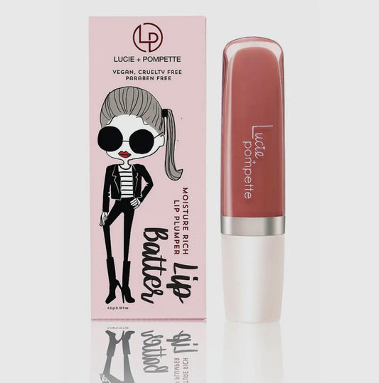 Lip Batter - Moisture Rich Lip Plumper (Go Go Nude) by Lucie + Pompette
