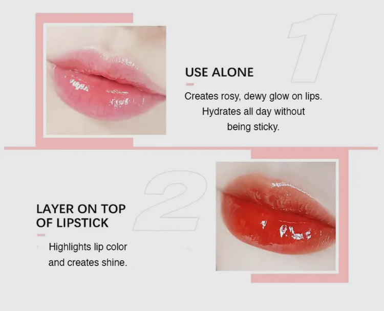 Blooming Lips - Glistening Lip Oil by Lucie + Pompette