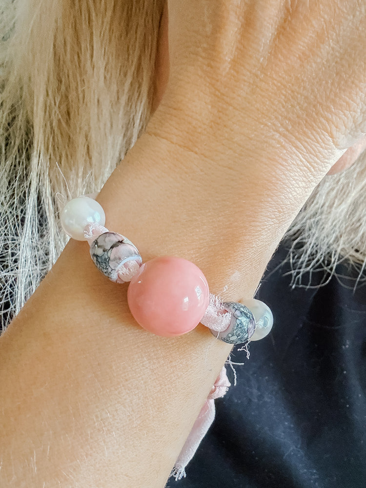 The Rosé Chiffon Bracelet