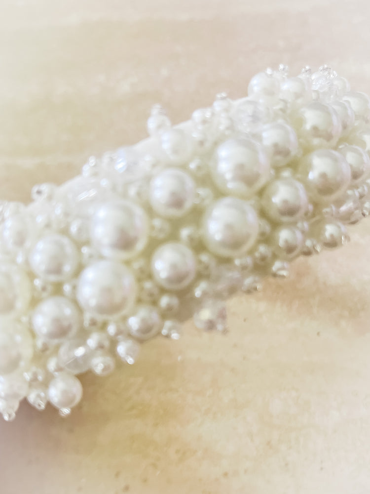 Pearl & Rhinestone Headband