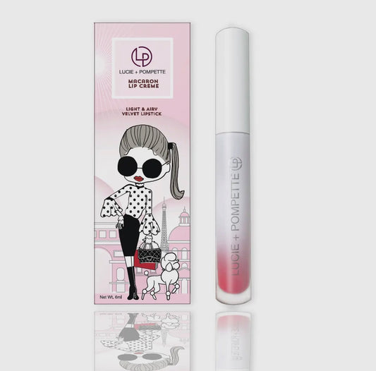 Macaron Lip Cream - French Kiss by Lucie + Pompette