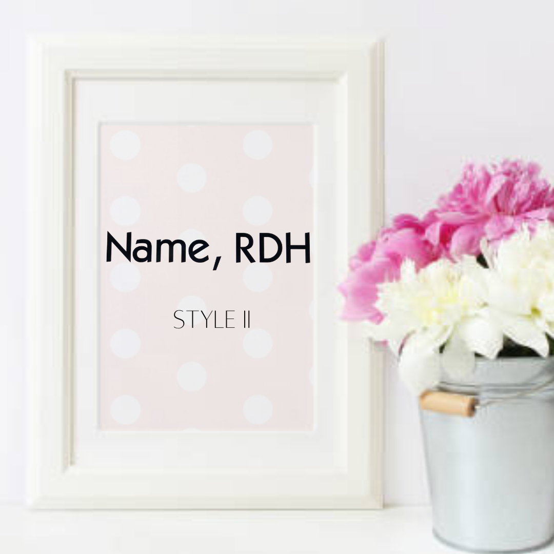 Personalization option