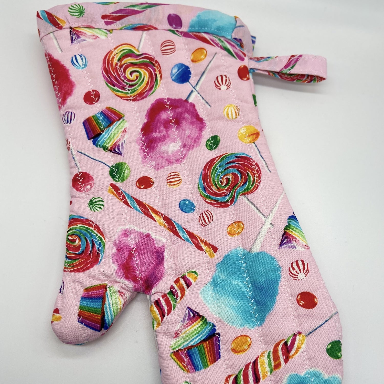 Candy oven mitt