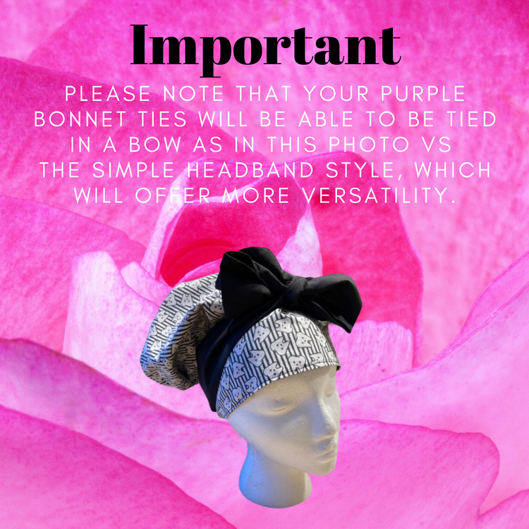 Info regarding tie for bonnet