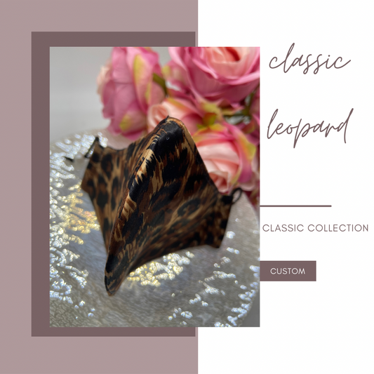 Classic Leopard Handmade Mask