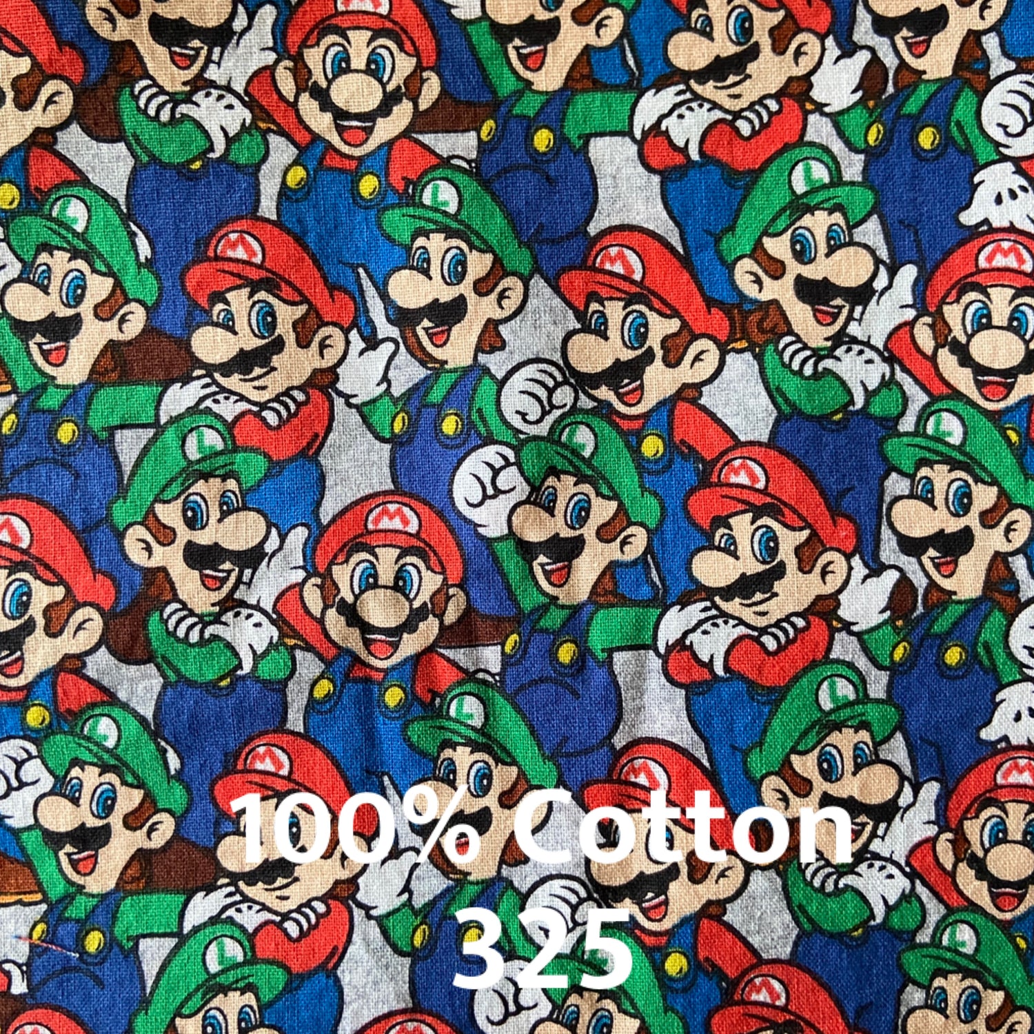 Super Mario fabric