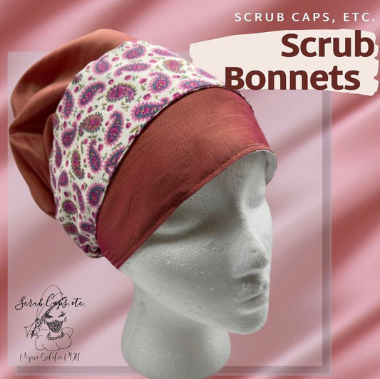 Paisley Park Sunset Scrub Bonnet