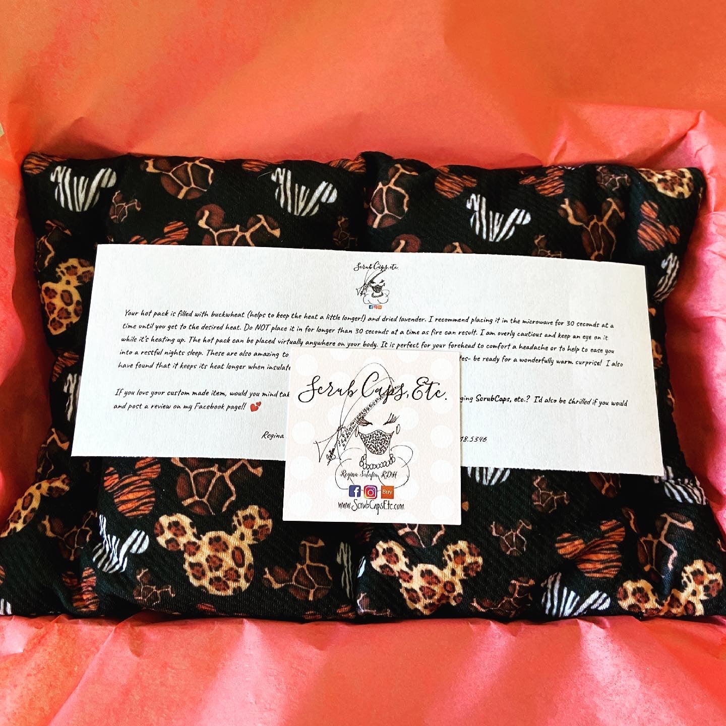 Mickey leopard print hot pack