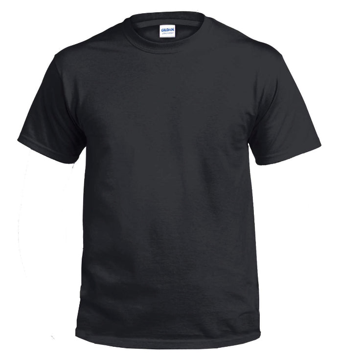 Black t-shirt example