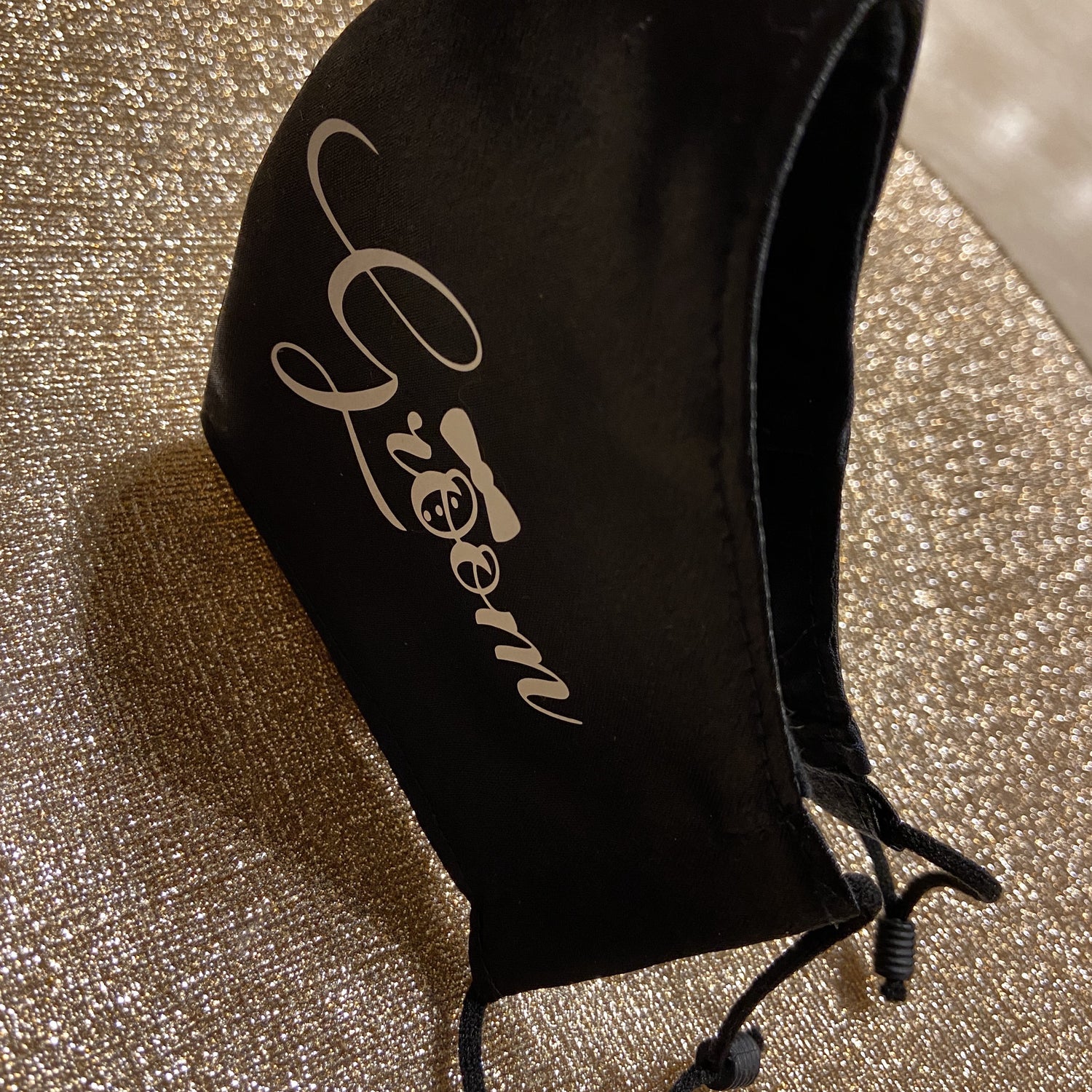 Handmade Satin Bride and Groom Bridal/Wedding masks