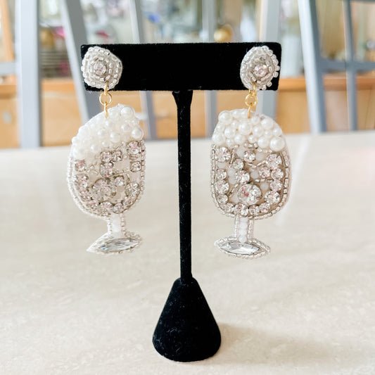 Champagne Toast Earrings