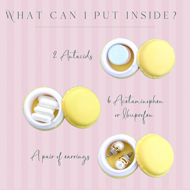 Petite Macaron Containers