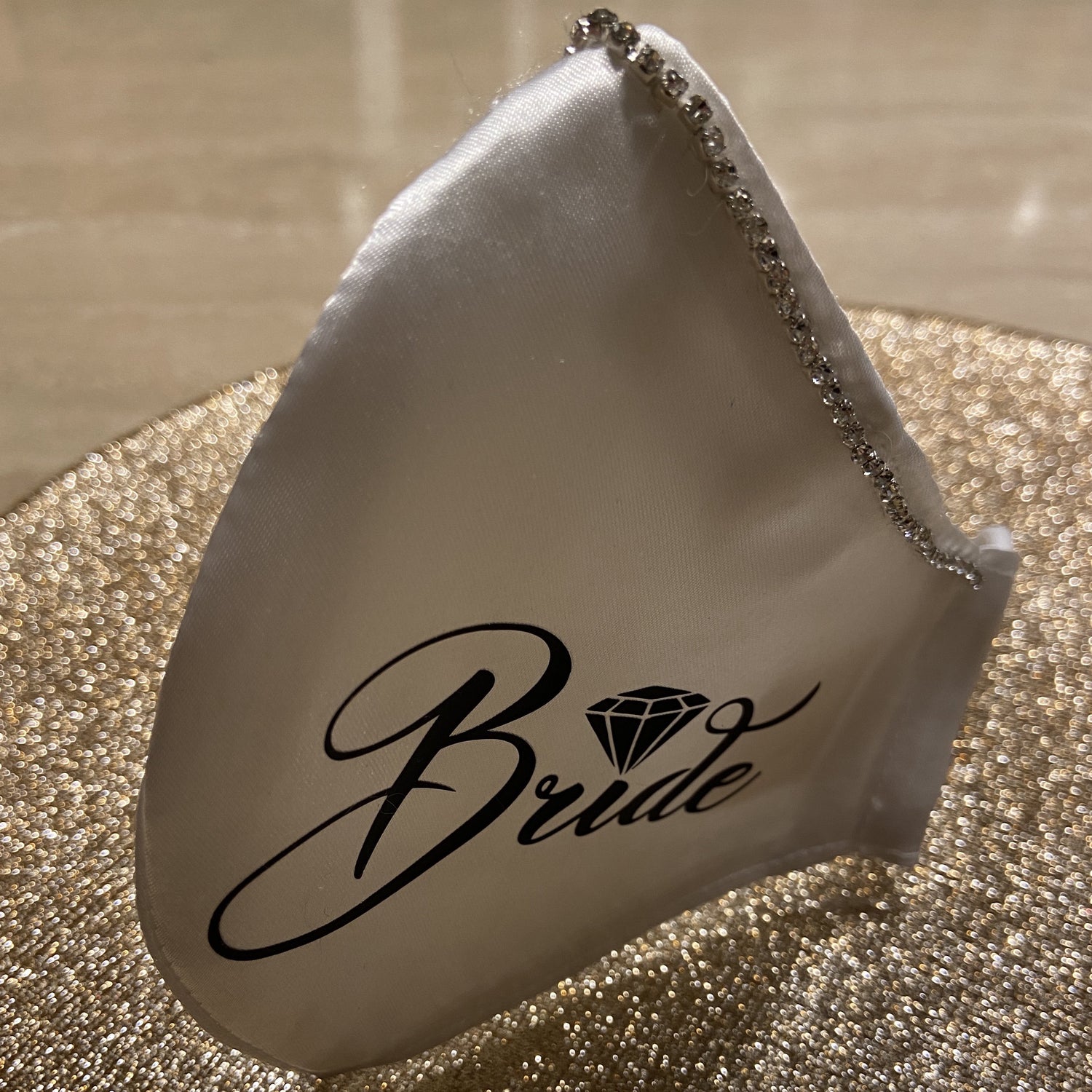 Handmade Satin Bride and Groom Bridal/Wedding masks
