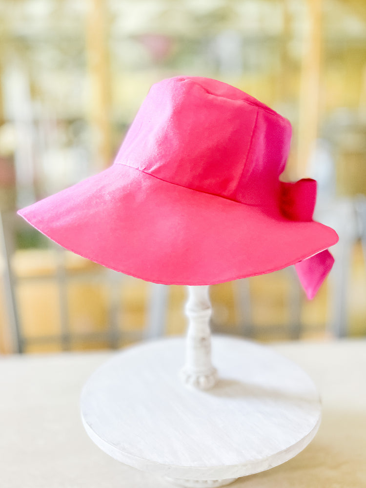 Chic Pink Floppy Sun Hat