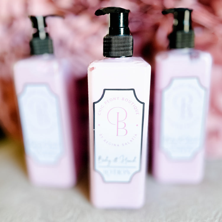10oz Chic Peony Exclusive Hand & Body Lotion