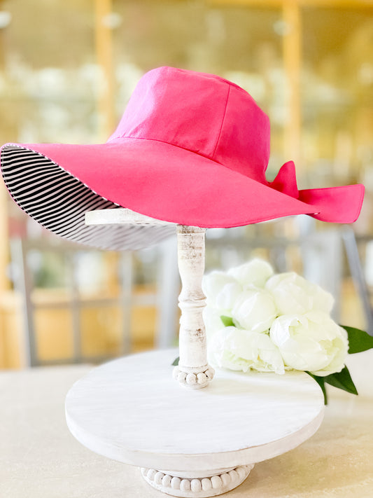 Chic Pink Floppy Sun Hat