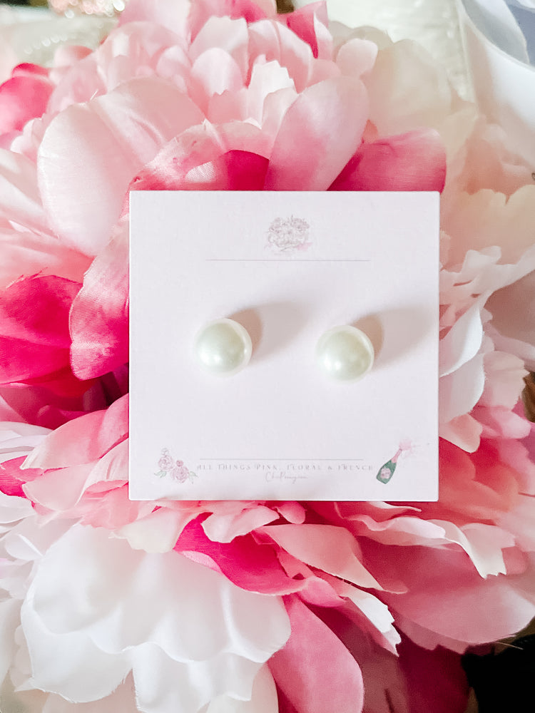 Handmade Pearl Earrings