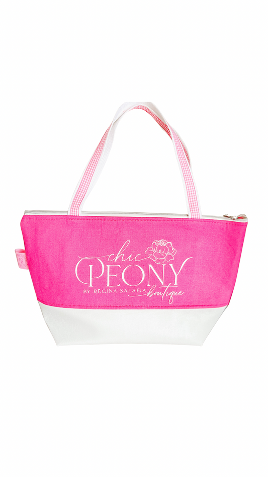 The Chic Peony Tote Bag