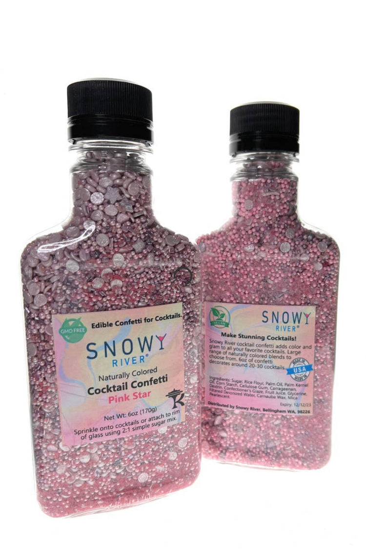 Snowy River Pink Cocktail Confetti