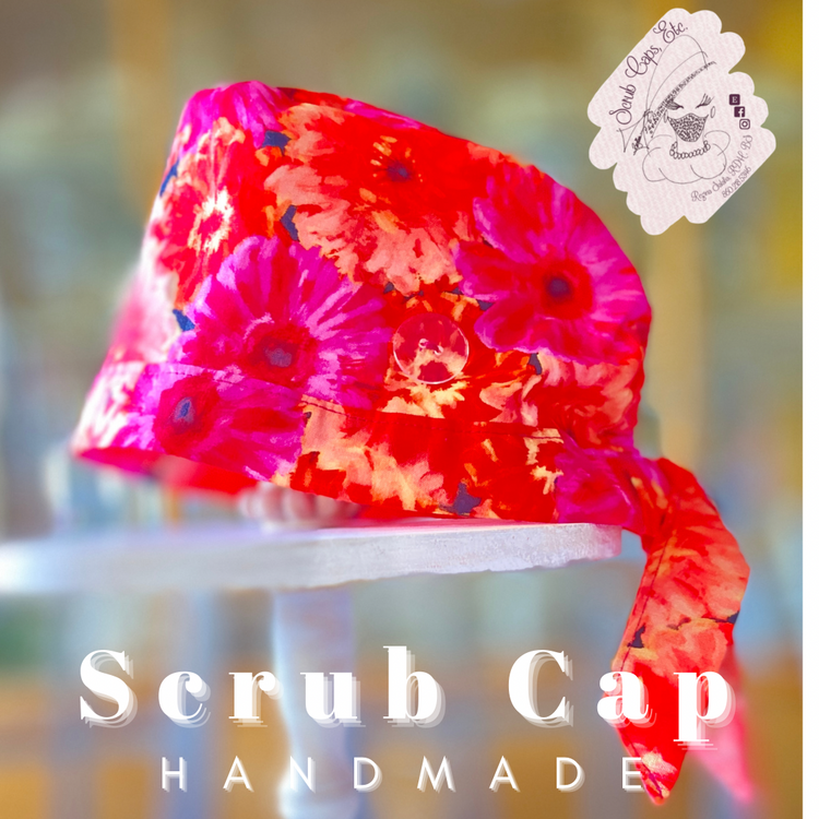Handmade Couture Scrub Caps